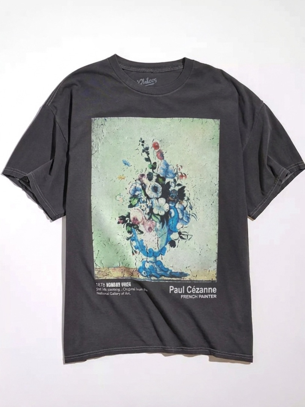 Philcos Paul Cézanne Flowers In A Rococo Vase Tee Sz Large by Urban Outfitters